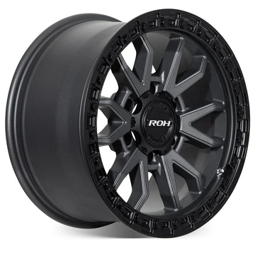 ROH Raid Wheels in Matte Graphite with Black Lip - Brixton 4x4 - Buy Online Now!